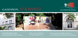 Flyer fit und bewegt